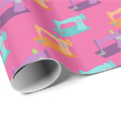 Papier Cadeau Papier d'emballage à coudre (Coin rond)