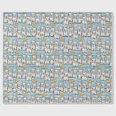 Papier Cadeau Papier d'emballage à enveloppement à feuilles mult (Plat)