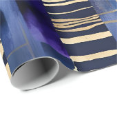 Papier Cadeau papier d'emballage à fusion vive (Coin rond)