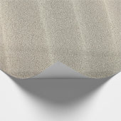Papier Cadeau papier d'emballage à ondulations de sable (Coin)