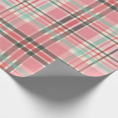 Papier Cadeau Papier d'emballage à plis rose (Coin)