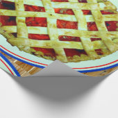 Papier Cadeau papier d'emballage à tarte de fraise (Coin)