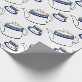 Papier Cadeau papier d'emballage à thé (Coin)