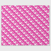 Papier Cadeau Papier d'emballage à thème de la plage de flip flo (Plat)