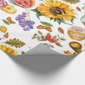 Papier Cadeau Papier d'emballage alimentaire de vacances (Coin)