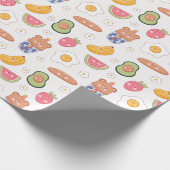 Papier Cadeau Papier d'emballage alimentaire Kawaii (Coin)