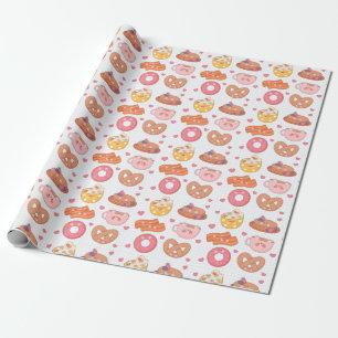 Papier Cadeau Papier d'emballage alimentaire Kawaii