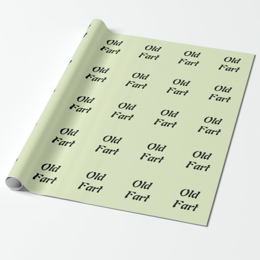 Papier Cadeau Papier d'emballage ancien (Déroulé)