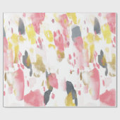 Papier Cadeau Papier d'emballage aquarelle Av-ant Garde (Plat)