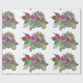 Papier Cadeau papier d'emballage arc-en-ciel (Plat)