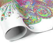 Papier Cadeau papier d'emballage arc-en-ciel (Coin rond)