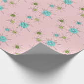 Papier Cadeau Papier d'emballage atomique iconique rose de (Coin)