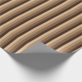 Papier Cadeau Papier d'emballage au chocolat au lait (Coin)