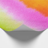 Papier Cadeau papier d'emballage au néon de ressort (Coin)