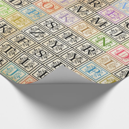 Papier Cadeau papier d'emballage avec des mots de motivation (Coin)