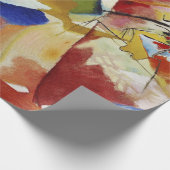 Papier Cadeau papier d'emballage avec peinture kandinsky (Coin)