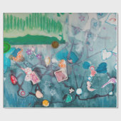 Papier Cadeau Papier d'emballage B 2015 de laboratoire d'art de (Plat)