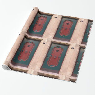 Papier Cadeau Papier d'emballage brillant de porte fraîche, 30