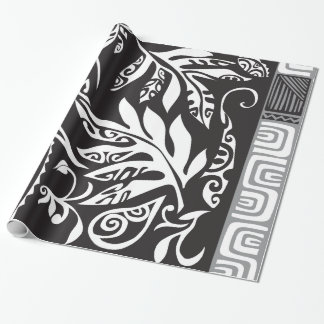 Papier Cadeau Papier d'emballage brillant de Tatou, 30" x6