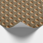 Papier Cadeau Papier d'emballage brillant Gold Indent (Coin)