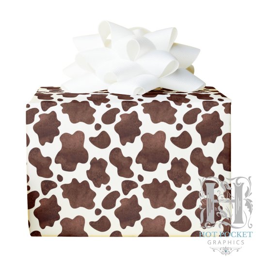 Papier Cadeau Papier d'emballage Brown pour vache