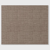 Papier Cadeau Papier d'emballage brun foncé (Plat)