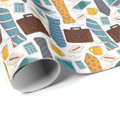 Papier Cadeau Papier d'emballage cadeau Executive Essentials (Coin rond)