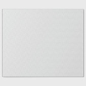 Papier Cadeau Papier d'emballage Chevron Line - Gris sur blanc (Plat)