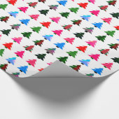 Papier Cadeau Papier d'emballage coloré pour sapin de Noël (Coin)