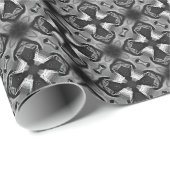 Papier Cadeau papier d'emballage croisé gothique (Coin rond)