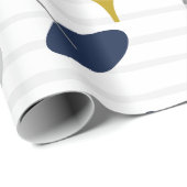 Papier Cadeau Papier d'emballage Cute Golf (Coin rond)