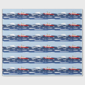 Papier Cadeau Papier d'emballage d'activité pour briser la glace (Plat)