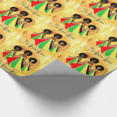 Papier Cadeau Papier d'emballage d'Afrocentric "cette magie de (Coin)