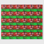 Papier Cadeau Papier d'emballage d'aluminium de regard de Noël (Plat)