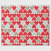 Papier Cadeau Papier d'emballage d'amour (Plat)