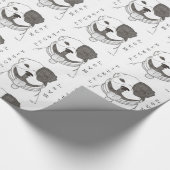 Papier Cadeau Papier d'emballage d'amour de Pitbull (Coin)