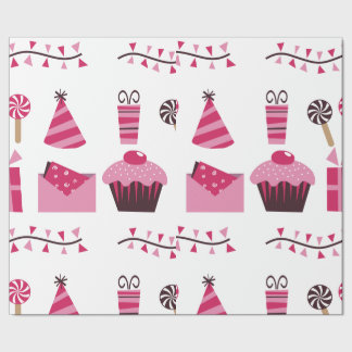 Papier Cadeau Papier d'emballage d'anniversaire