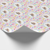 Papier Cadeau Papier d'emballage d'anniversaire beagle (Coin)
