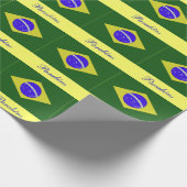 Papier Cadeau Papier d'emballage d'anniversaire de drapeau (Coin)