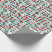 Papier Cadeau Papier d'emballage d'atelier d'Elf (Coin)