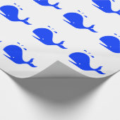 Papier Cadeau Papier d'emballage de baleine (Coin)