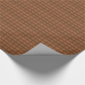 Papier Cadeau Papier d'emballage "de barre de chocolat" (Coin)