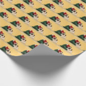 Papier Cadeau Papier d'emballage de bas de cobaye de bébé (Coin)