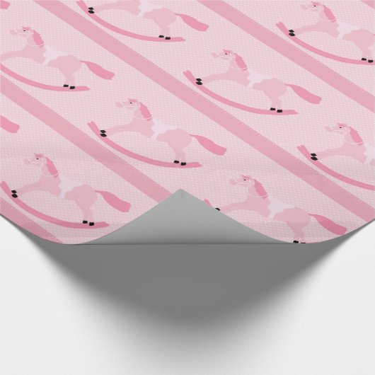 Papier Cadeau Papier d'emballage de basculage de baby shower (Coin)