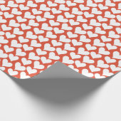 Papier Cadeau Papier d'emballage de beaucoup de coeurs (Coin)