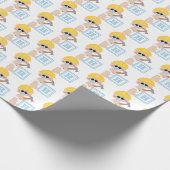 Papier Cadeau Papier d'emballage de bloc de construction pour bé (Coin)