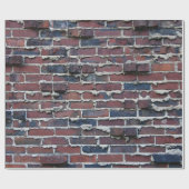 Papier Cadeau Papier d'emballage de brique de scories (Plat)