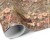 Papier Cadeau Papier d'emballage de CHAMPIGNONS de la FLORIDE (Coin rond)
