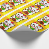 Papier Cadeau Papier d'emballage de chat de Maneki Neko de (Coin)