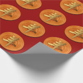 Papier Cadeau Papier d'emballage de chèvre de RAM de zodiaque (Coin)